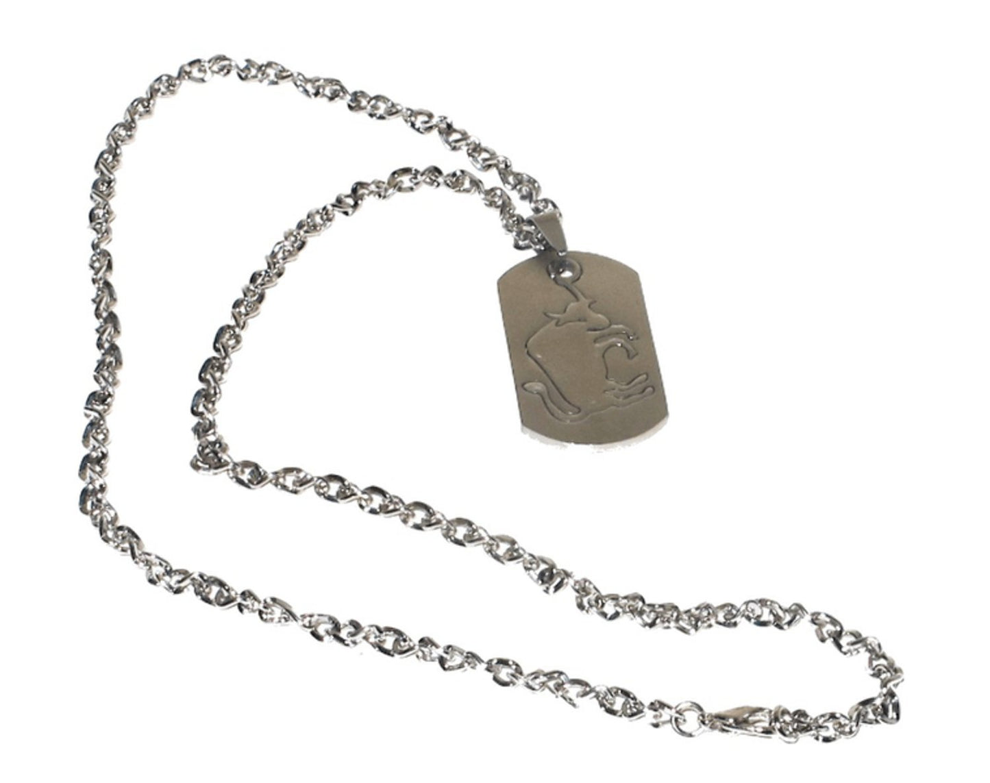 Bull Dogtag Necklace