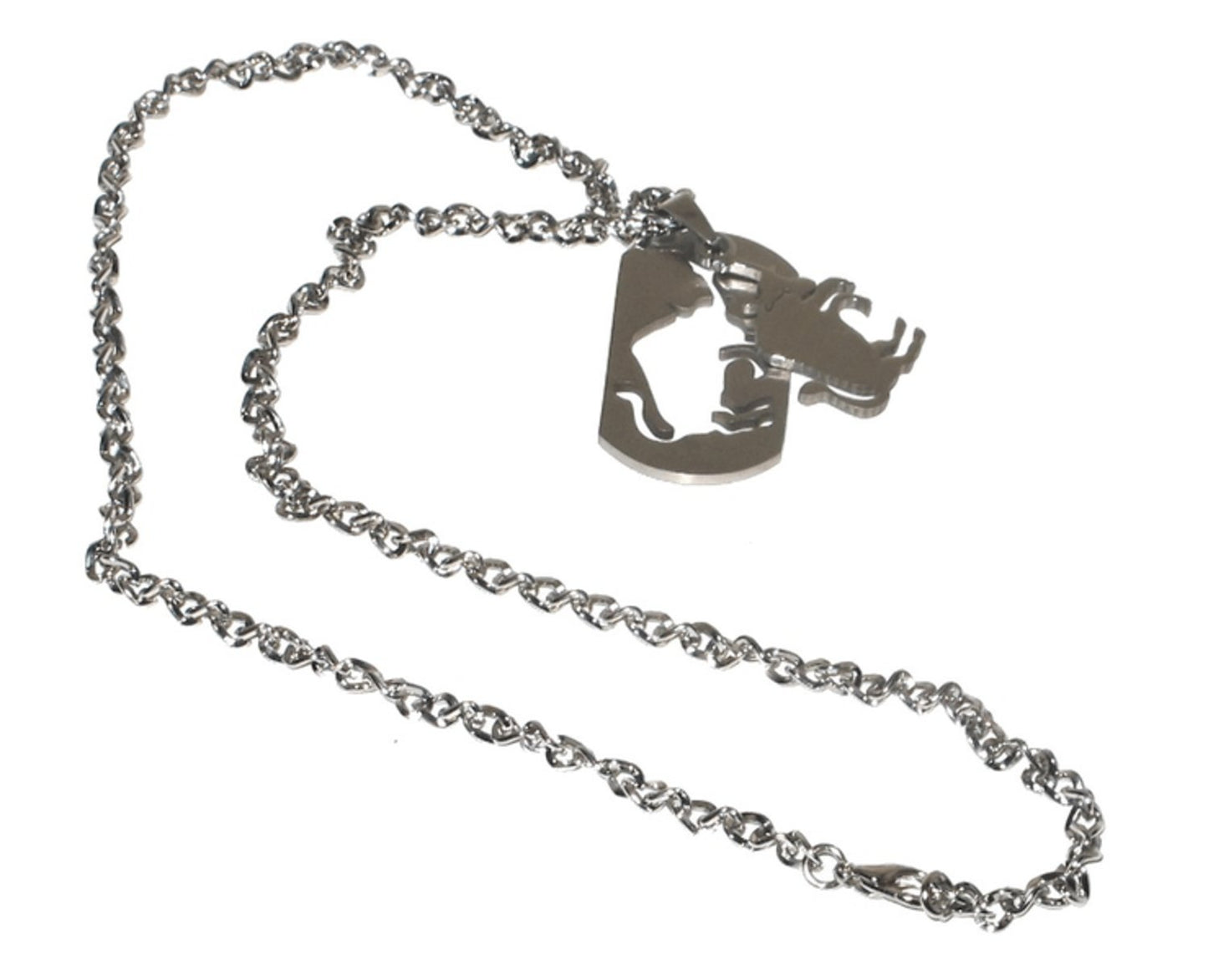 Bull Dogtag Necklace