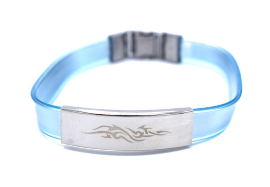 Tribel blå armband