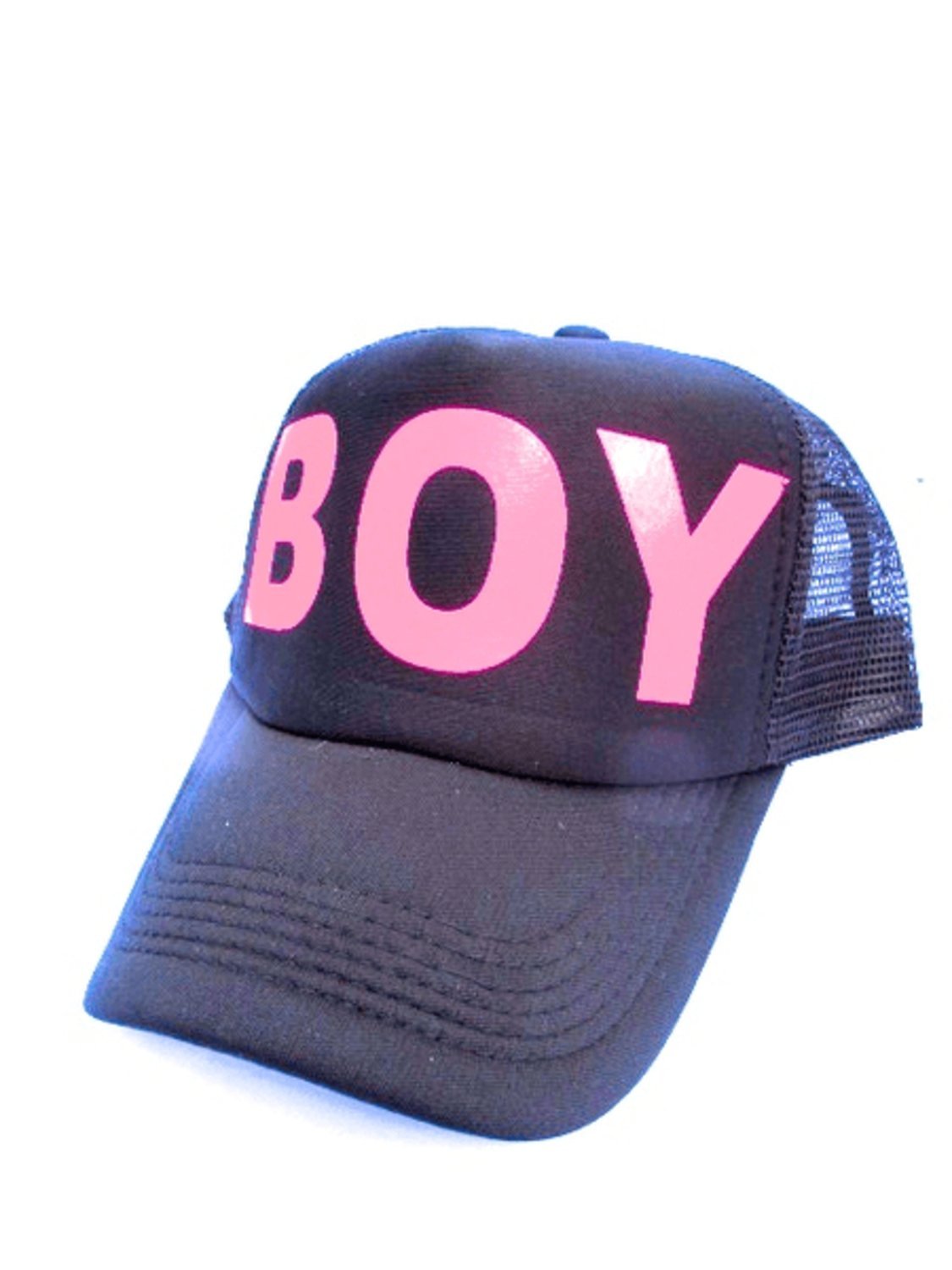 Trucker-lippis - Boy Black and Pink
