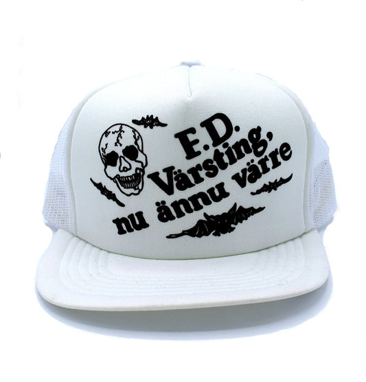 Truckerkeps - "F.D. Värsting Nu Ännu Värre" –  produktbild – Hiprock