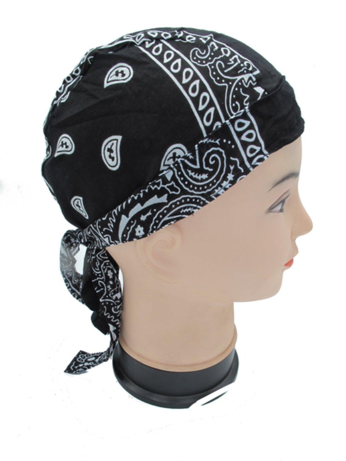 Valkoinen Paisley Zandana -huivi