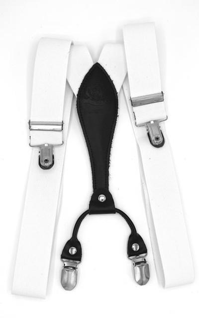 White elegant braces