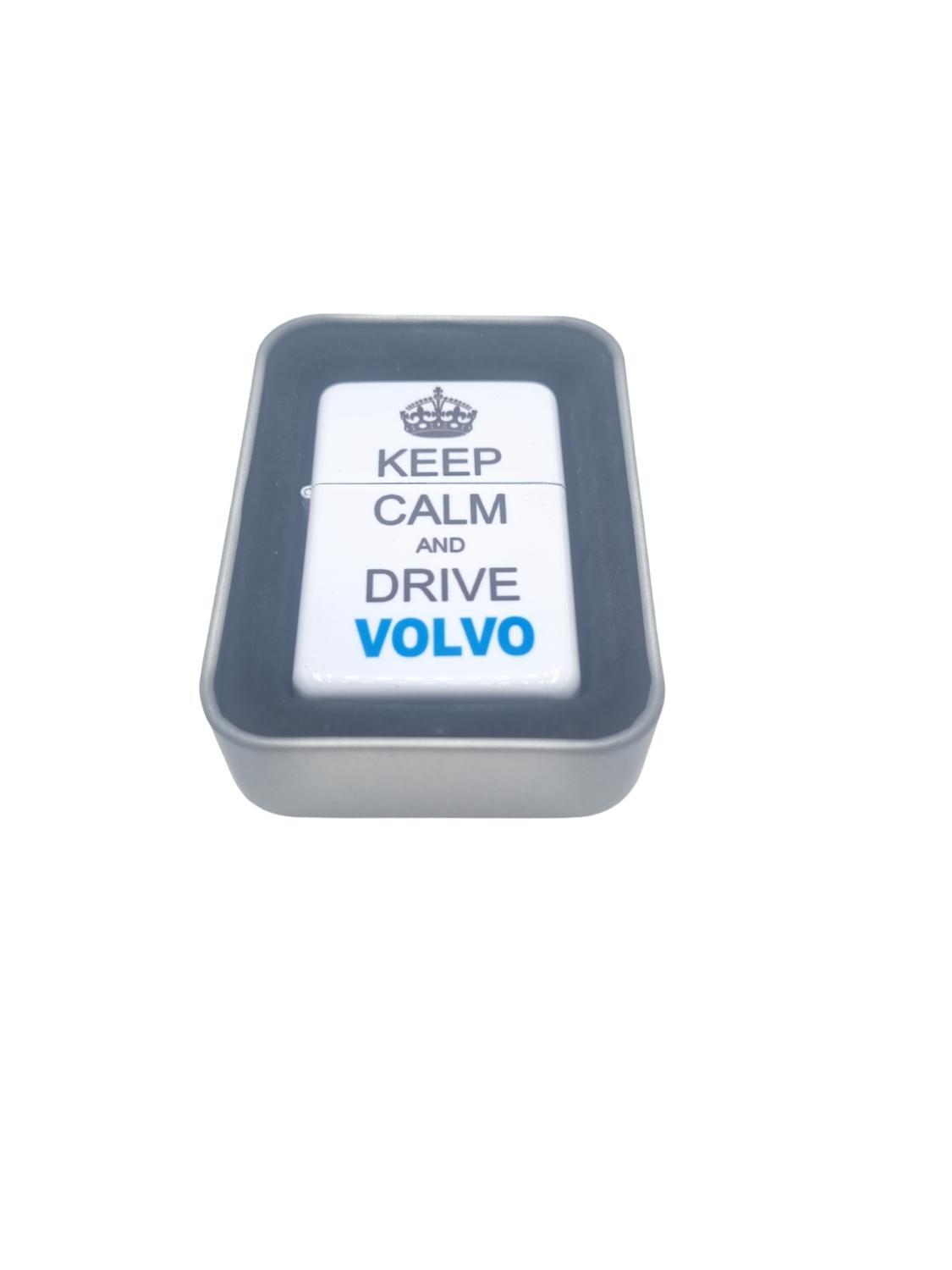 Volvo - Bensintändare - Keep Calm and drive Volvo –  produktbild – Hiprock