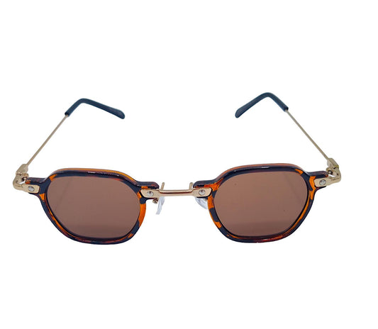 Windsor Sunglasses - Leopard and Gold