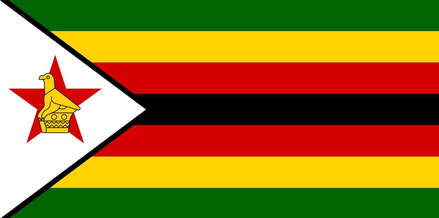 Zimbabwe flagga –  produktbild – Hiprock