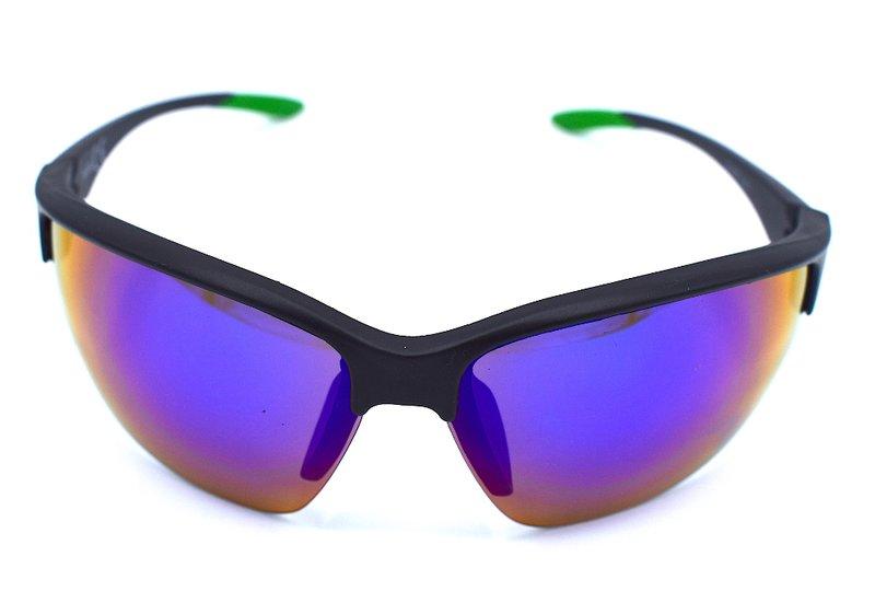 ce sport aurinkolasit - musta/vihreä