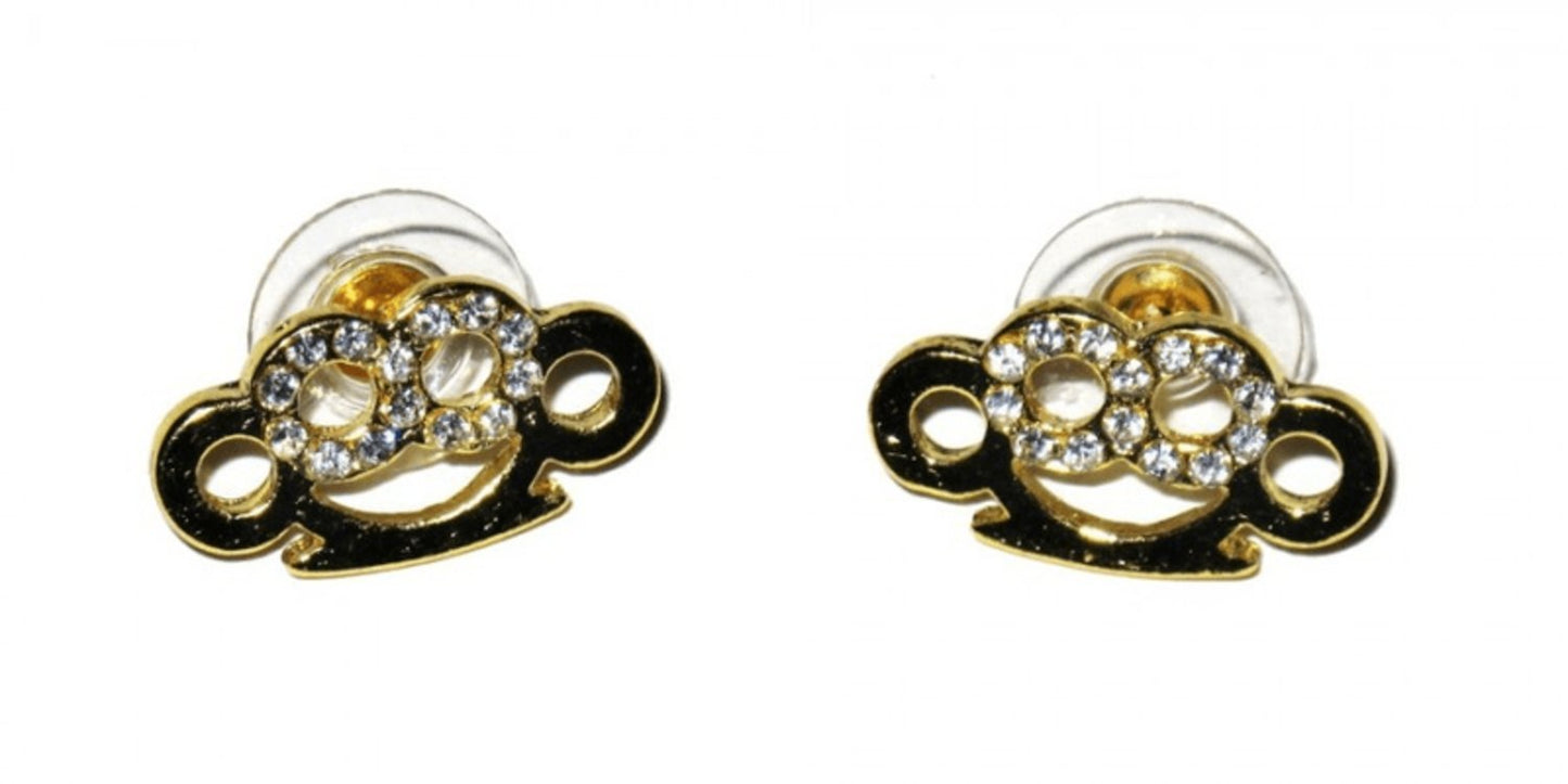 Earrings - Iced Knogbar